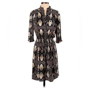 🤎 WHBM Snakeskin Print Dress